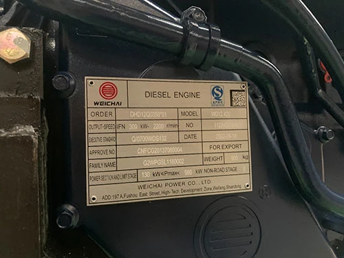 Weichai-Motor Wd12g420e für Sdlg XCMG Xgma Liugong Shantui Doosan Baggerlader Baumaschinen-LKW-Ersatzteile